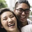 Men and Women Smiling